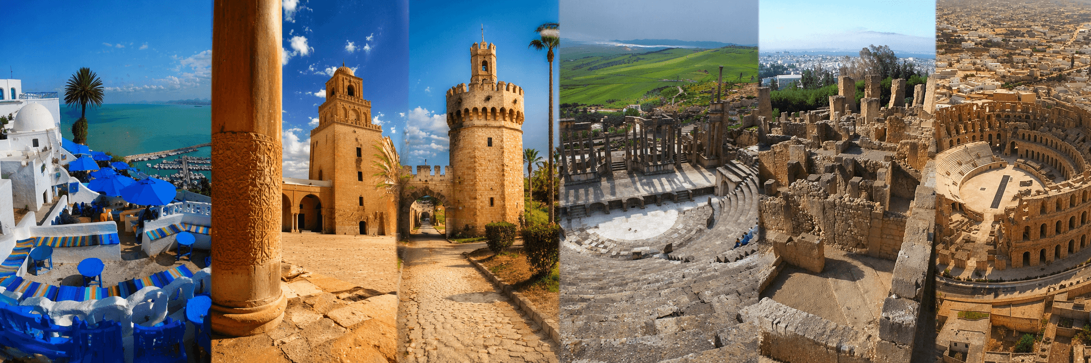 Excursions in Tunisia background